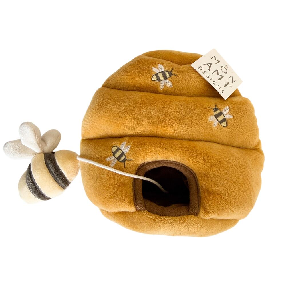 New Mon Ami Bee Hive Activity Toy Gold Plush $42